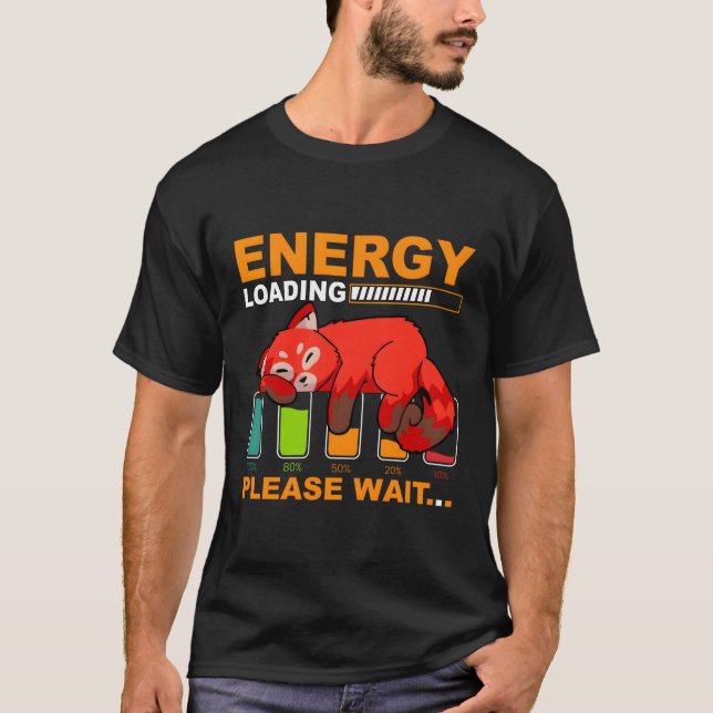 Red Panda Red Panda Quote For T-Shirt (Front)