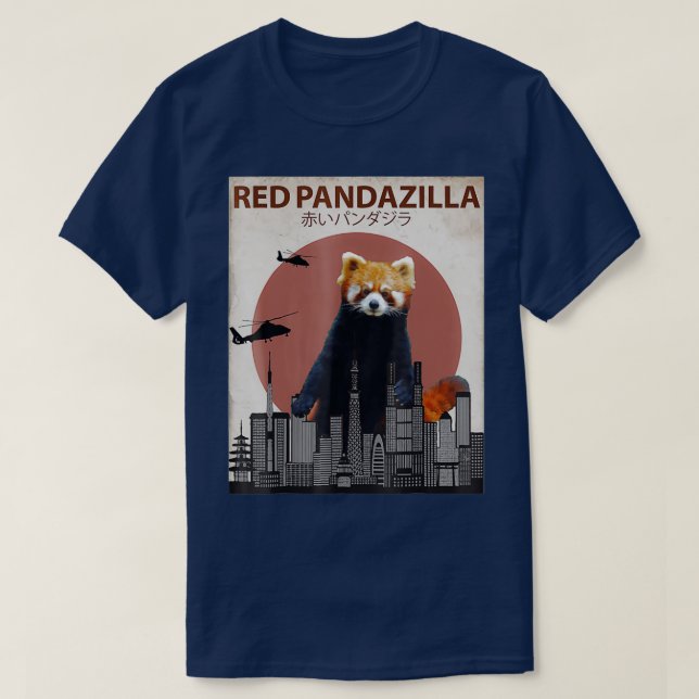 Red Panda S  T-Shirt (Design Front)