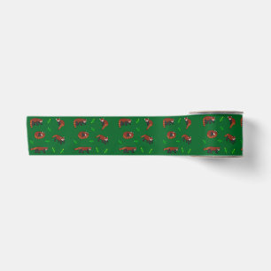Red Panda Satin Ribbon