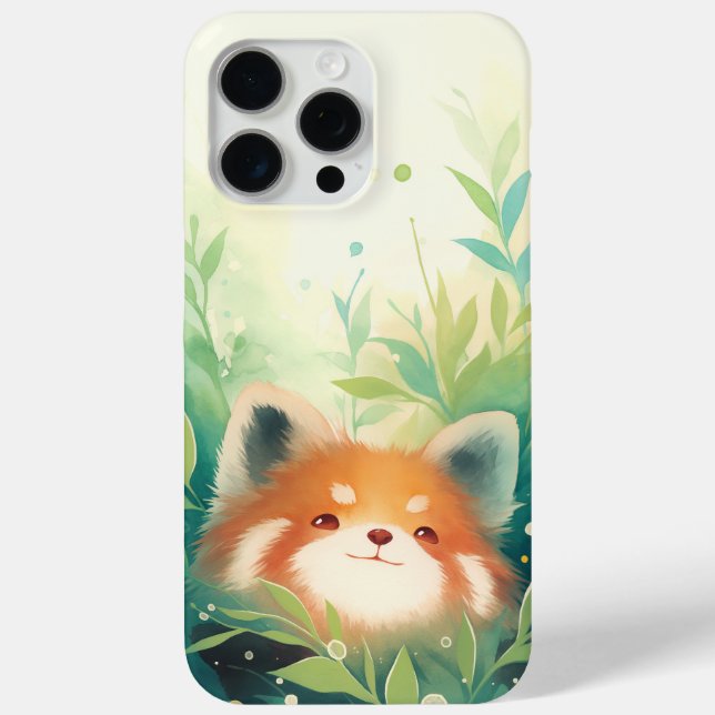 Red Panda Secret World Case-Mate iPhone Case (Back)