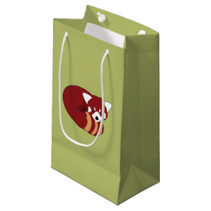 Red Panda Small Gift Bag