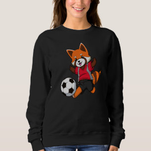 Red Panda Soccer No 3 Sweatshirt