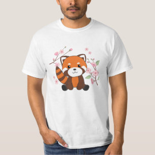 Red Panda Sweet Animals For Kawaii Kawaii T-Shirt