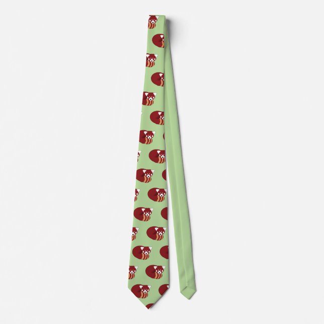 Red Panda Tie (Front)