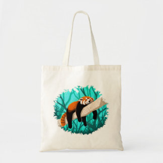Red Panda Tote Bag