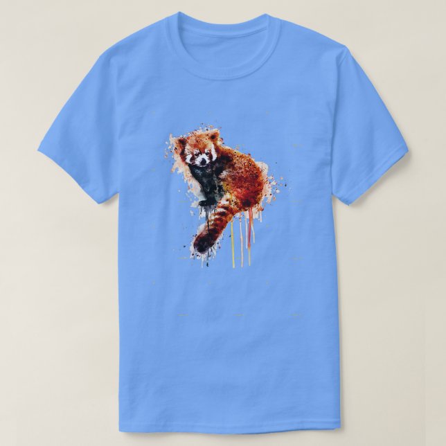 Red Panda Tshirt classic (11) (Design Front)