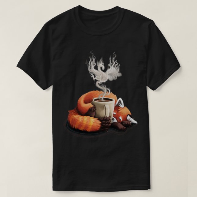 Red Panda Tshirt classic (4) (Design Front)
