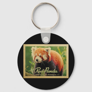 Red Panda - Wildlife Of The Himalayas Key Ring