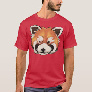 Red Panda Wildlife Safari Zoo Animal Lover Keeper  T-Shirt