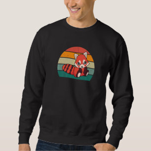 Red Pandas Bamboo Asia Red Panda Bear Panda Bears  Sweatshirt