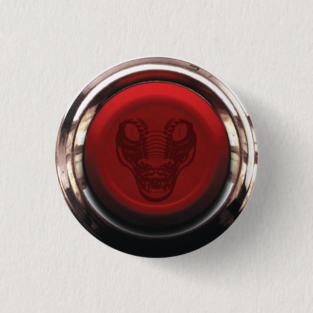Red Panic Button Badge (Front)