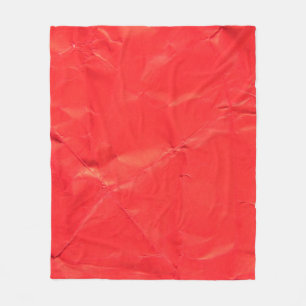 Red paper abstract texture backgroundabstract, age fleece blanket