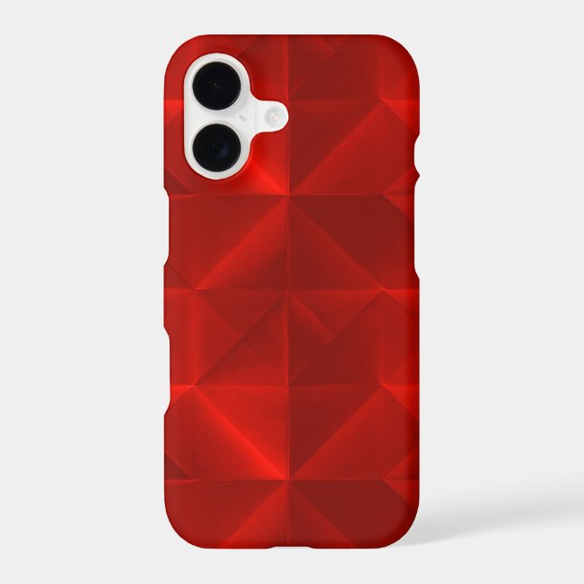 Red Paper Origami Pattern (Back)