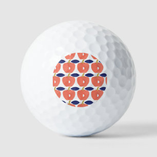 Red Paprika: Spice Inspired Seamless. Golf Balls