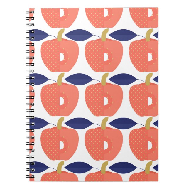 Red Paprika: Spice Inspired Seamless. Notebook (Front)