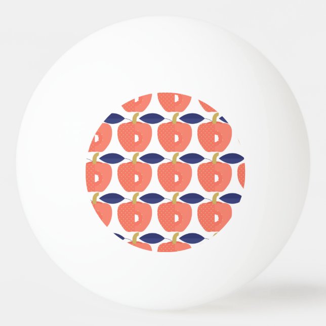 Red Paprika: Spice Inspired Seamless. Ping Pong Ball (Front)
