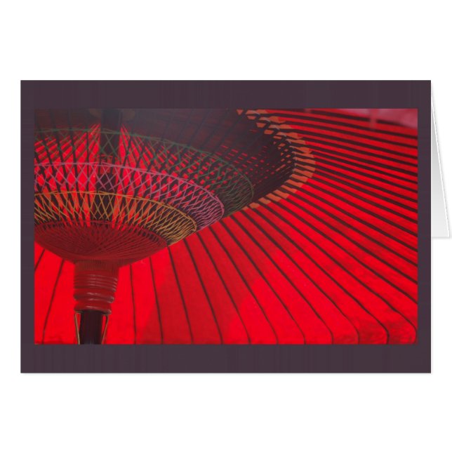 Red Parasol (Front Horizontal)