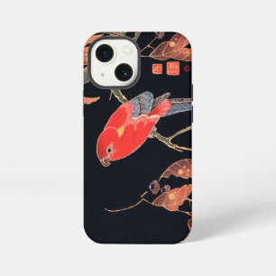 Red Parrot on the Branch of a Tree by Ito Jakuchu iPhone 13 Mini Case