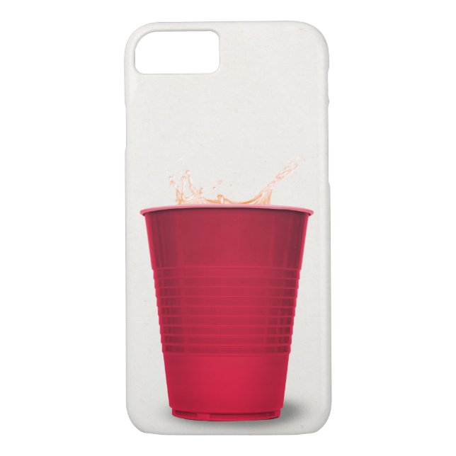 red party cup  with drink Case-Mate iPhone case (Back)