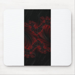 Red Pattern Mouse Pad