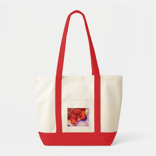 Red Pears Tote.. Tote Bag (Front)
