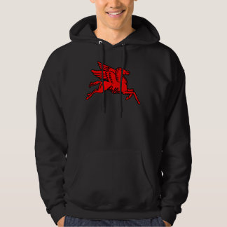 Red Pegasus Dallas Texas  Hoodie