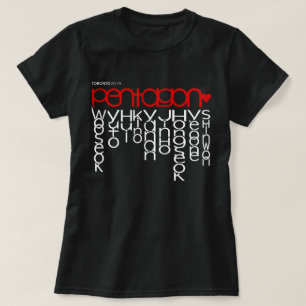Red Pentagon T-Shirt