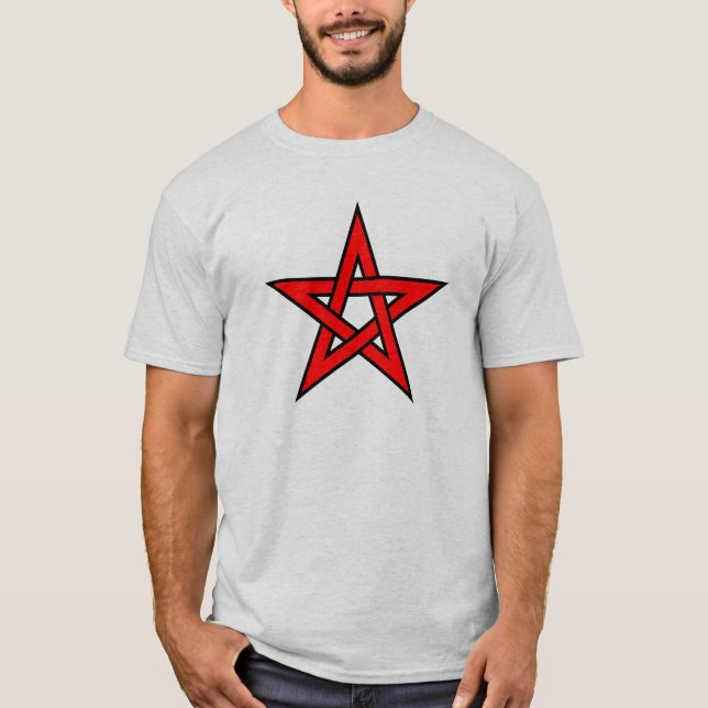 Red Pentagram T-Shirt (Front)