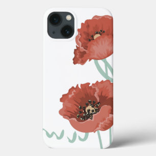 Red Peonies iPad Case