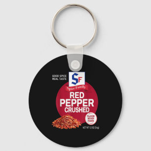 Red Pepper Crushed Sce Group Family Matching Hallo Key Ring