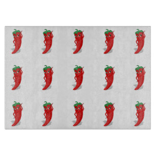 Red Pepper Diva Cutting Board