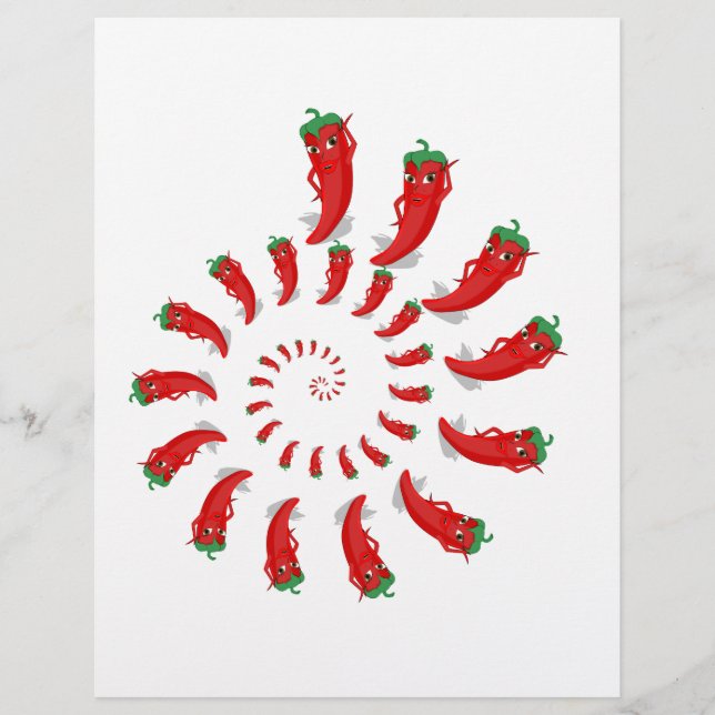 Red Pepper Diva Spiral (Front)