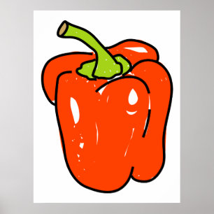 Red Pepper Poster