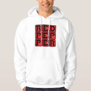 Red Pepper, Spicy Vegetable Hoodie