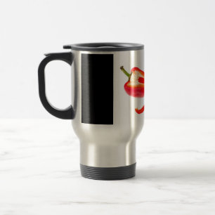 Red pepper travel mug
