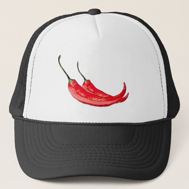 Red Pepper Trucker Hat (Front)