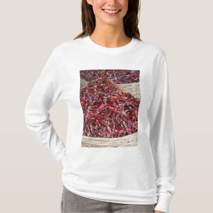 Red peppers at local produce market T-Shirt