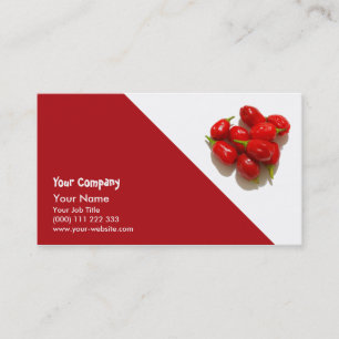 Red Peppers Business Card