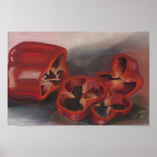 Red Peppers Poster