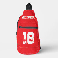 Red Personalised Football Boot