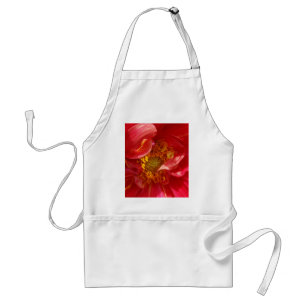 red petals standard apron