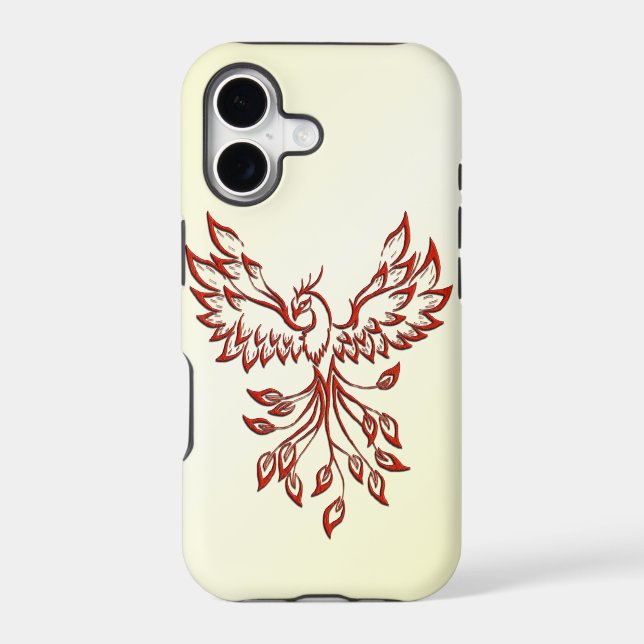 Red Phoenix Rises (Back)
