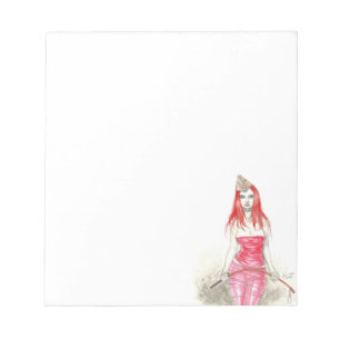 Red Phoenix Rising Notepad