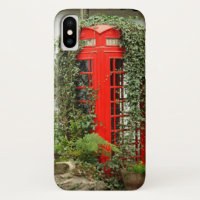 Red phone box