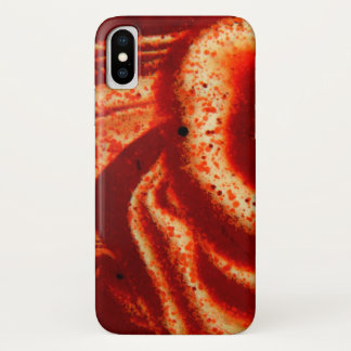 Red picture jasper natural stone closeup Case-Mate iPhone case