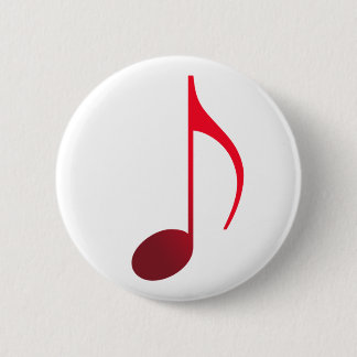 Red Pin (Button) Brooch