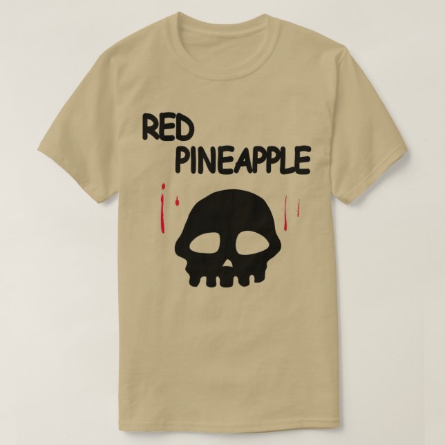RED PINEAPPLE  T-Shirt (Design Front)