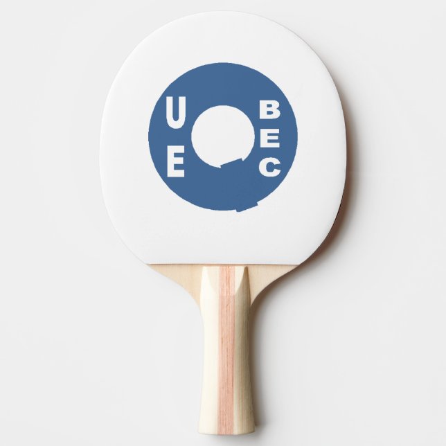 Red ping-pong backpack DESIGN QUEBEC Ping Pong Paddle (Front)