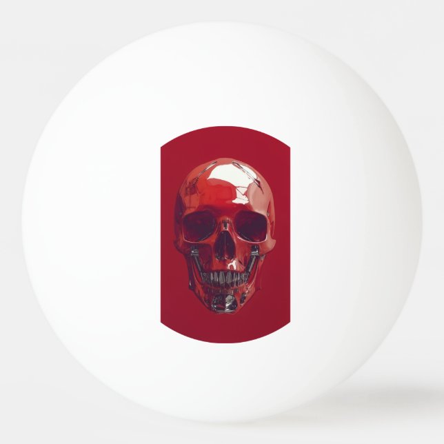 RED PING PONG BALL (Front)