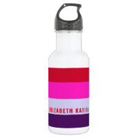 Red, Pink and Purple Stripes Pattern